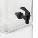 Cal-Mil 1112-3 3 Gallon Square Glass Beverage Dispenser w/ Ice Chamber - Clear thumbnail 9