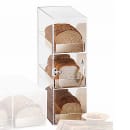 Cal-Mil 1204 Bread Box w/ 3 Bins & Frosted Top, 7 x 12 x 20" High thumbnail 8