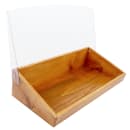 Cal-Mil 1332-12-99 Pastry Display Bin w/ Hinged Lid - 20" x 11", Wood thumbnail 2