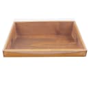 Cal-Mil 1332-12-99 Pastry Display Bin w/ Hinged Lid - 20" x 11", Wood thumbnail 3