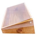 Cal-Mil 1332-12-99 Pastry Display Bin w/ Hinged Lid - 20" x 11", Wood thumbnail 4