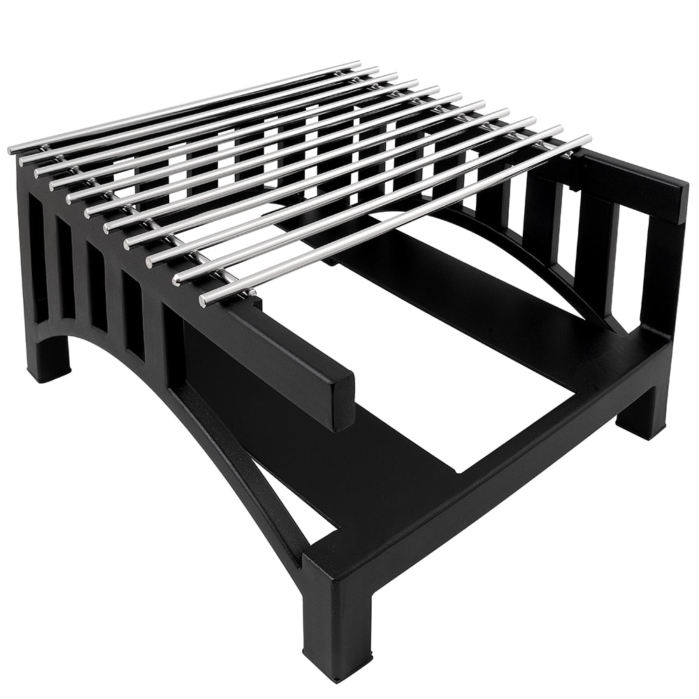 Cal-Mil 1363-13 Bridge Style Cook-N-Serve Butane Frame w/ Grate, 13 x 14 x 7" H