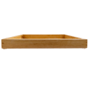 Cal-Mil 1367-10-99 Rectangular Serving Tray - 12" x 9 1/4", Reclaimed Wood thumbnail 2