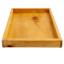 Cal-Mil 1367-10-99 Rectangular Serving Tray - 12" x 9 1/4", Reclaimed Wood thumbnail 3