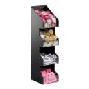 Cal-Mil 1423 Condiment Organizer w/ (4) Bins - Black thumbnail 6