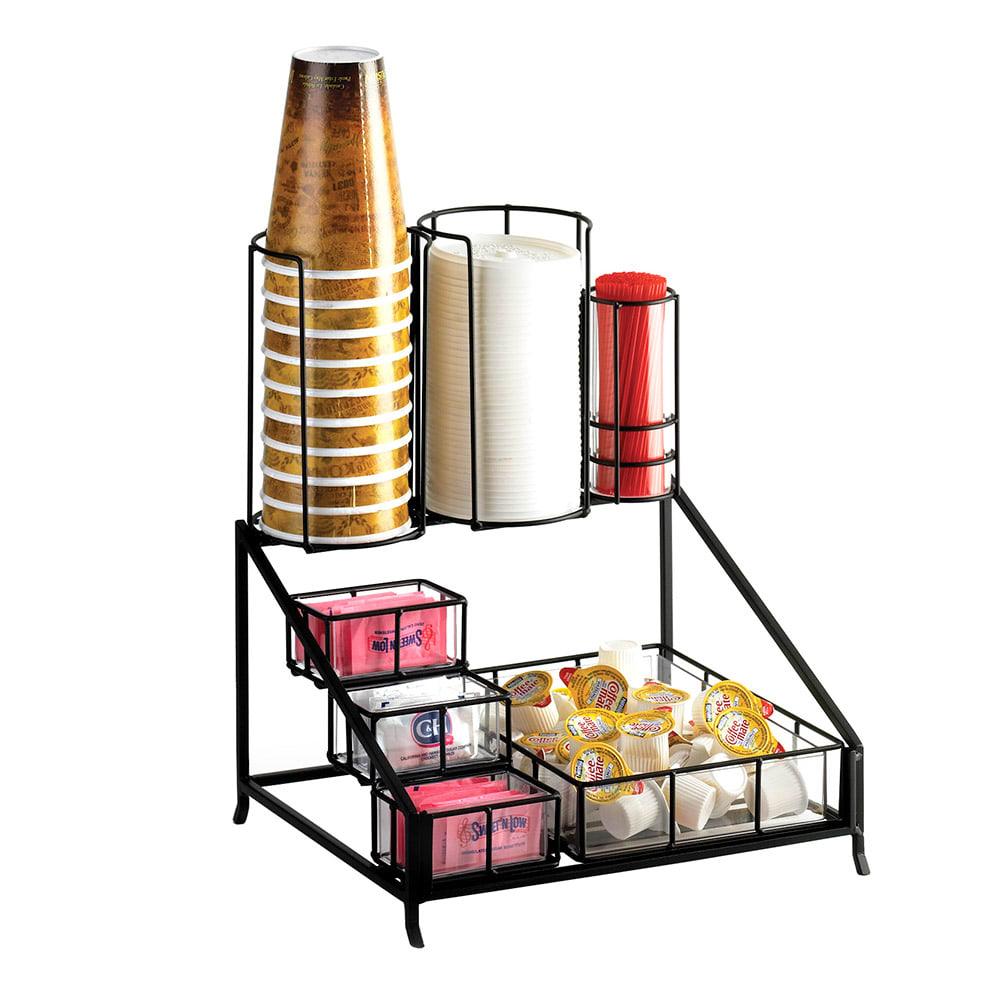 Cal-Mil 1453 Cup & Lid Organizer, (7) Compartment, All Cup Types