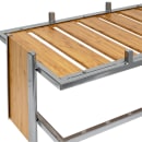 Cal-Mil 1471 Eco Modern Merchandiser w/ 1 Tier, 21 x 13 x 8" High thumbnail 3