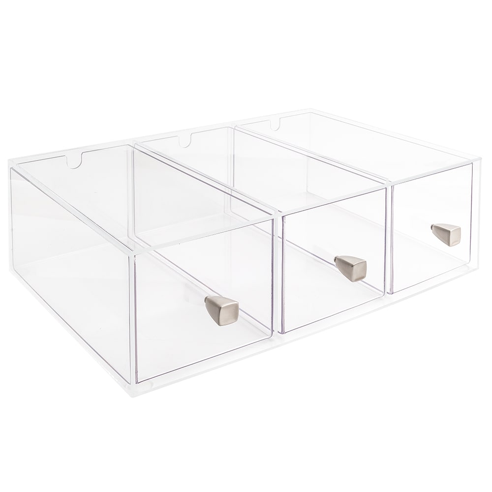 Cal-Mil 1479 Display Bin w/ 3 Drawers For 1471 Merchandiser