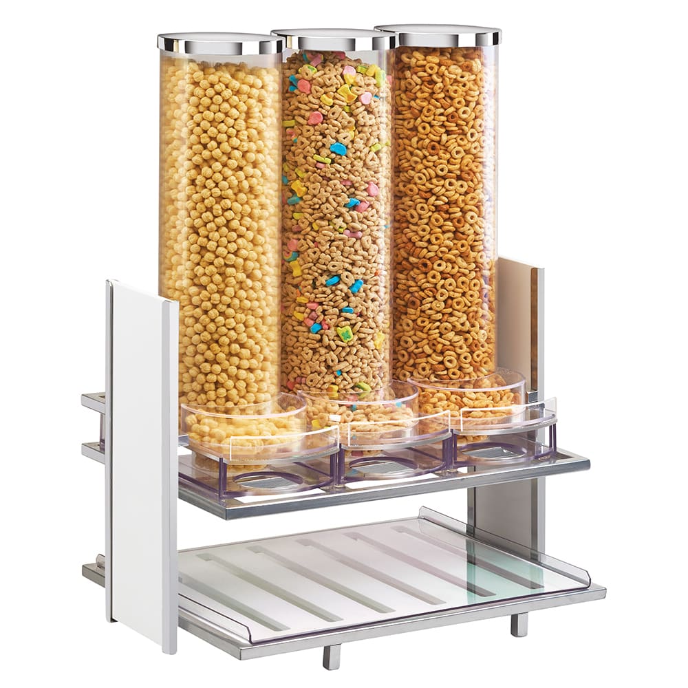 Cal-Mil 1499-15 Countertop Cereal Dispenser, (3) 2 7/10 liter Hoppers