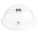 Cal-Mil 150-10 10" Dome Type Gourmet Lift & Serve Cover w/ Hinged Door, Clear thumbnail 3