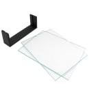 Cal-Mil 1510-811 Tabletop Menu Card Holder - 8 1/2" x 11", Acrylic/Black thumbnail 4
