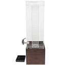 Cal-Mil 1527-3INF-52 3 gal Beverage Dispenser w/ Infuser - Plastic Container, Dark Wood Base thumbnail 3