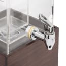 Cal-Mil 1527-3INF-52 3 gal Beverage Dispenser w/ Infuser - Plastic Container, Dark Wood Base thumbnail 9