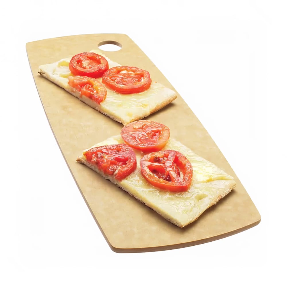 Cal-Mil 1531-612-14 Rectangular Serving Board - 12" x 6", Composite, Natural