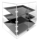 Cal-Mil 1574-13 Soho Display Case - Attendant Serve, 17 1/4x12 3/4x20 3/4", Black thumbnail 6