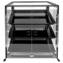 Cal-Mil 1575-13 Soho Display Case - Attendant Seve, 21 1/4x15 3/4x20 3/4", Black thumbnail 4