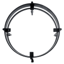 Cal-Mil 1580-2-13 SoHo 2 Gallon Round Glass Beverage Dispenser - Black Metal Base thumbnail 6