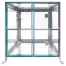 Cal-Mil 1586-74 BPA Free Bread Case, 14 x 13 x 14 1/2", Silver thumbnail 2