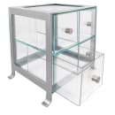 Cal-Mil 1586-74 BPA Free Bread Case, 14 x 13 x 14 1/2", Silver thumbnail 5