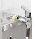 Cal-Mil 1602-3-55 3 gal Beverage Dispenser w/ Ice Tube - Plastic Container, Stainless Base thumbnail 7