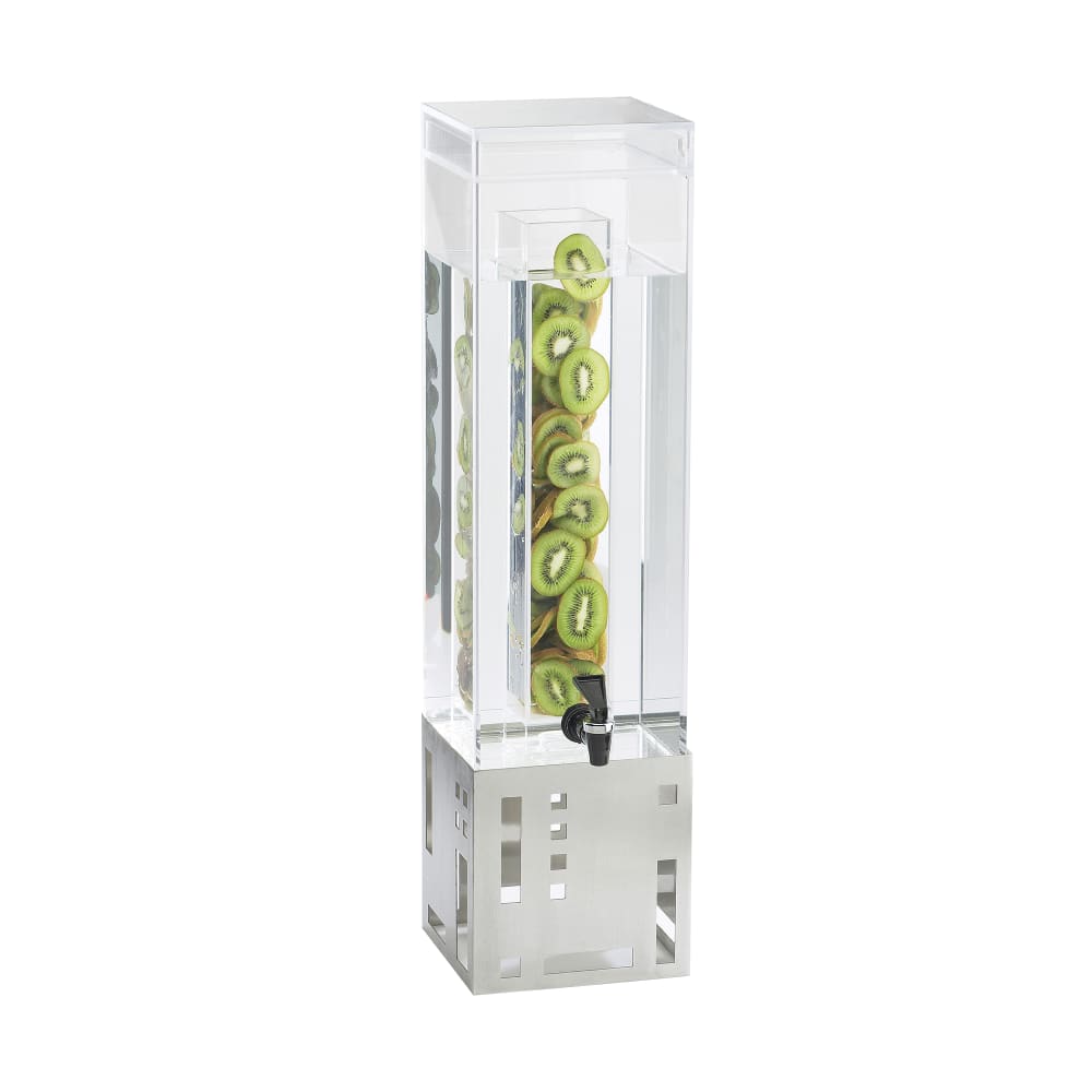 Cal-Mil 1602-3INF-55 3 gal Beverage Dispenser w/ Infuser - Plastic Container, Stainless Base