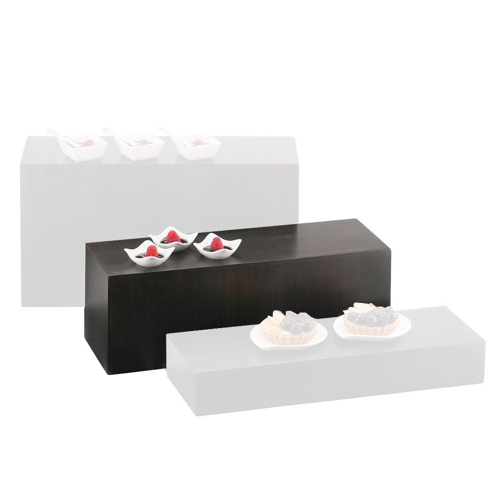 Cal-Mil 166-7-96 Rectangle Display Riser - 20x7x7", Midnight