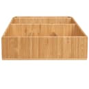 Cal-Mil 1714-60 Coffee Amenity Organizer w/ 9 Compartments, Bamboo thumbnail 2
