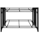 Cal-Mil 1722 2 Tier Display Stand w/ Slanted Shelves - 23"W x 13"D x 15"H, Metal, Black thumbnail 2