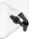 Cal-Mil 1733-3 3 Gallon Square Glass Beverage Dispenser - Clear thumbnail 5