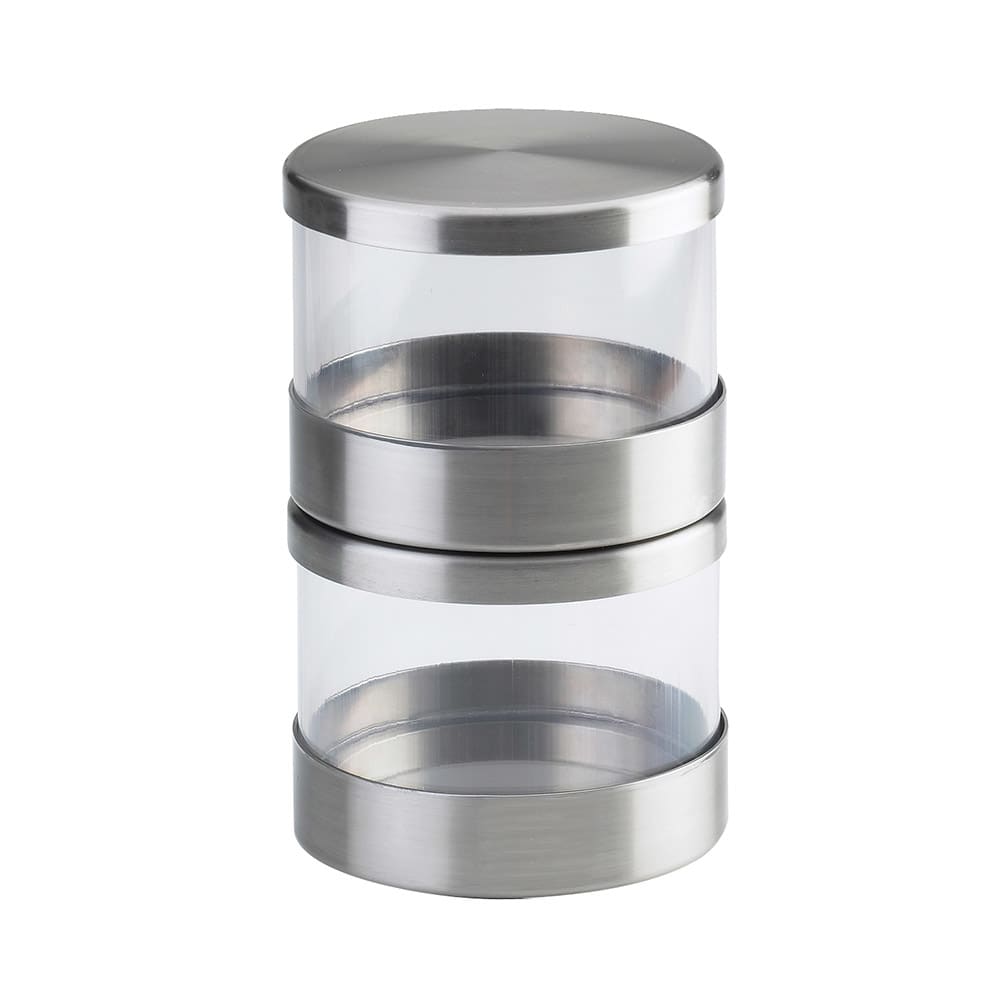 Cal-Mil 1851-4 16 oz Mixology Jar - Lid, Stainless Steel