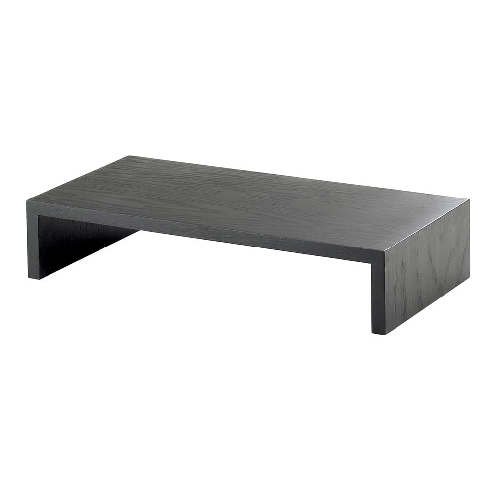 Cal-Mil 1934-4-96 Stair Step Bridge Riser - 20x10x4", Wood, Midnight