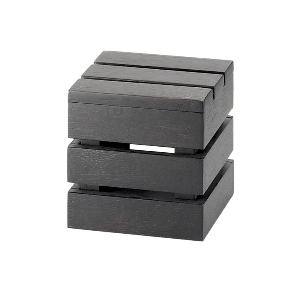 Cal-Mil 1944-6-96 Square Crate Riser - 6", Midnight