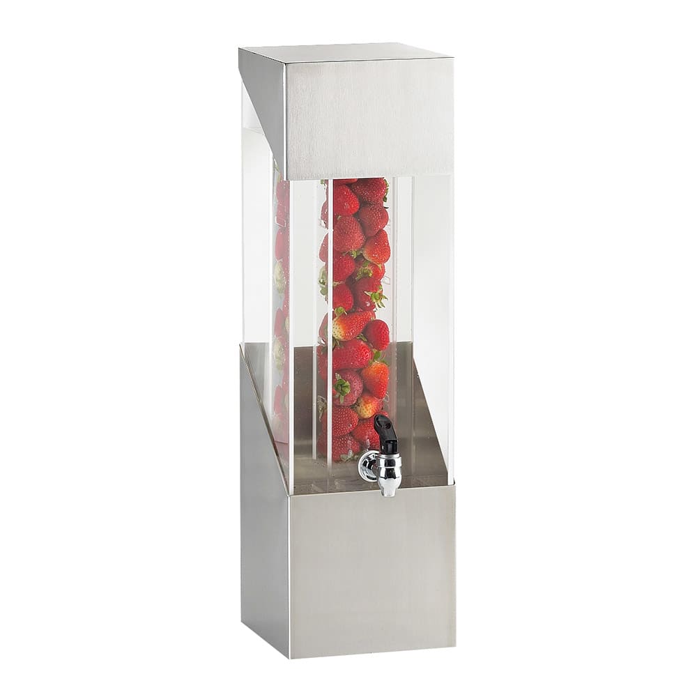 Cal-Mil 1991-3INF-55 3 gal Beverage Dispenser w/ Infuser - Plastic Container, Stainless Base