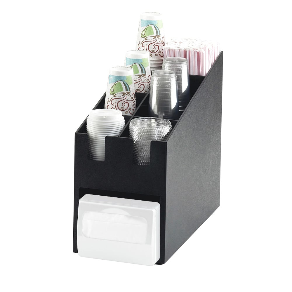 Cal-Mil 2046 Cup & Lid Organizer, (8) Compartment, All Cup Types