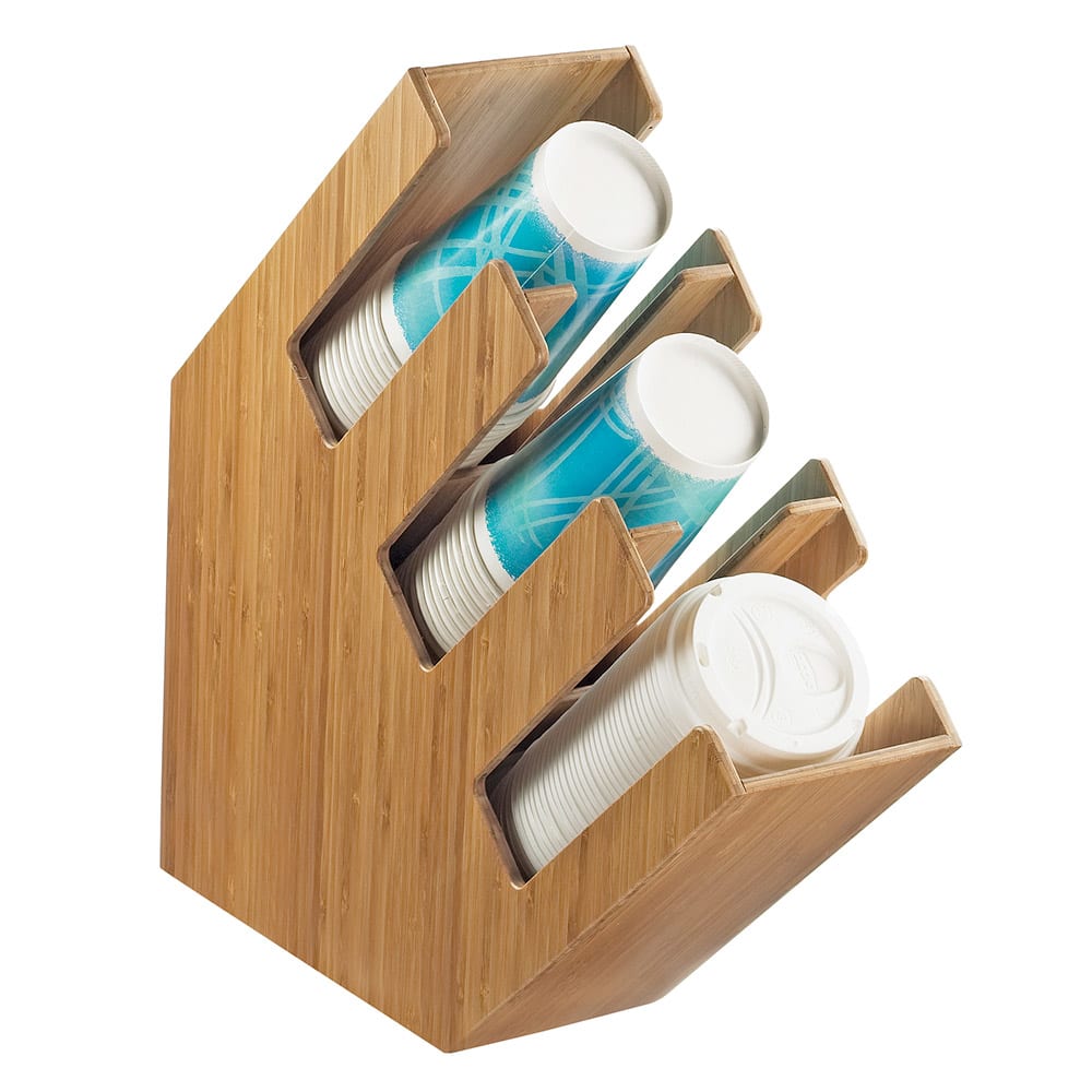 Cal-Mil 2048-3-60 Cup & Lid Organizer, (3) Compartment, All Cup Types