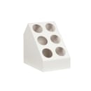 Cal-Mil 2049-15 6 Cylinder Classic Cylinder Display Only - White thumbnail 2