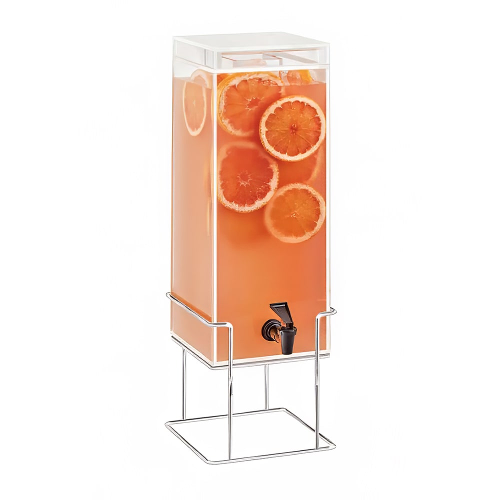 Cal-Mil 22002-3INF-49 3 gal Beverage Dispenser w/ Infuser - Plastic Container, Chrome Base