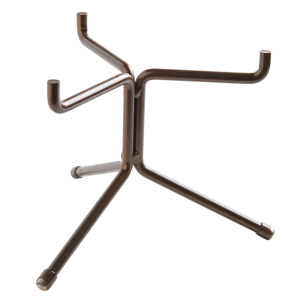 Cal-Mil 22016-7-84 Riser Bowl Stand for 10" Plate - 9"D x 7"H, Steel, Bronze