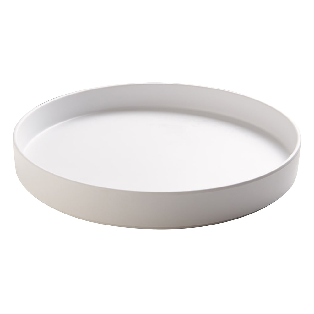 Cal-Mil 22017-10-15 10" Round Melamine Plate, White
