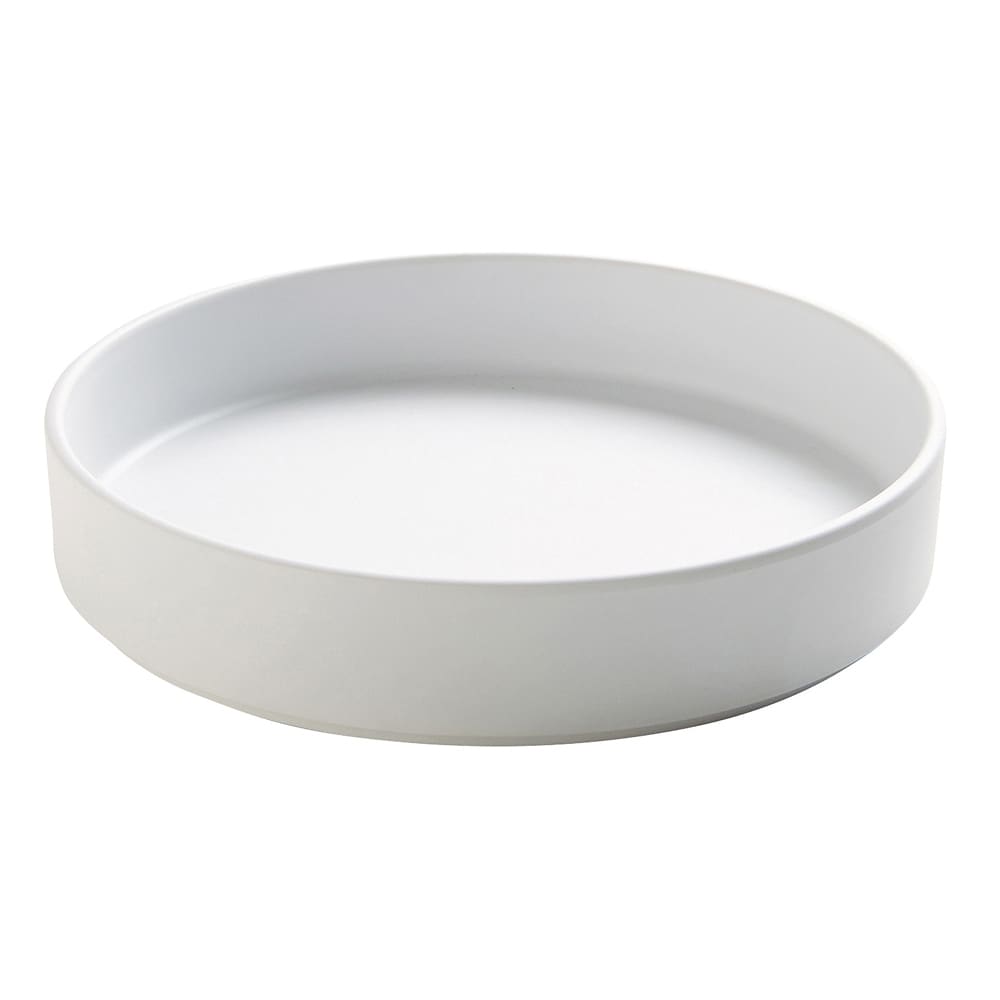 Cal-Mil 22017-8-15 8 1/4" Round Melamine Plate, White