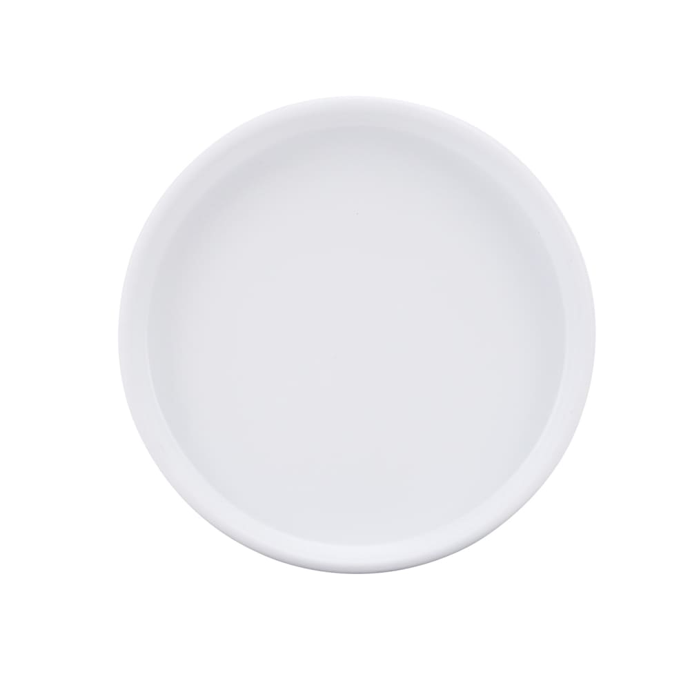 Cal-Mil 22026-6-15 6" Round Melamine Hudson Plate - White
