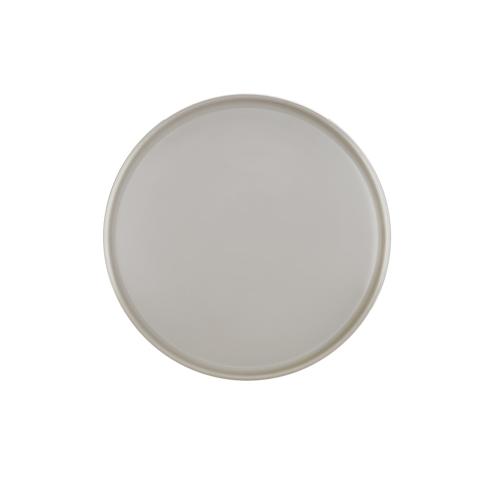 Cal-Mil 22026-8-102 8 1/4" Round Melamine Low Rim Plate, Ash