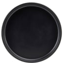 Cal-Mil 22026-8-13 8 1/4" Round Melamine Hudson Plate - Black thumbnail 2
