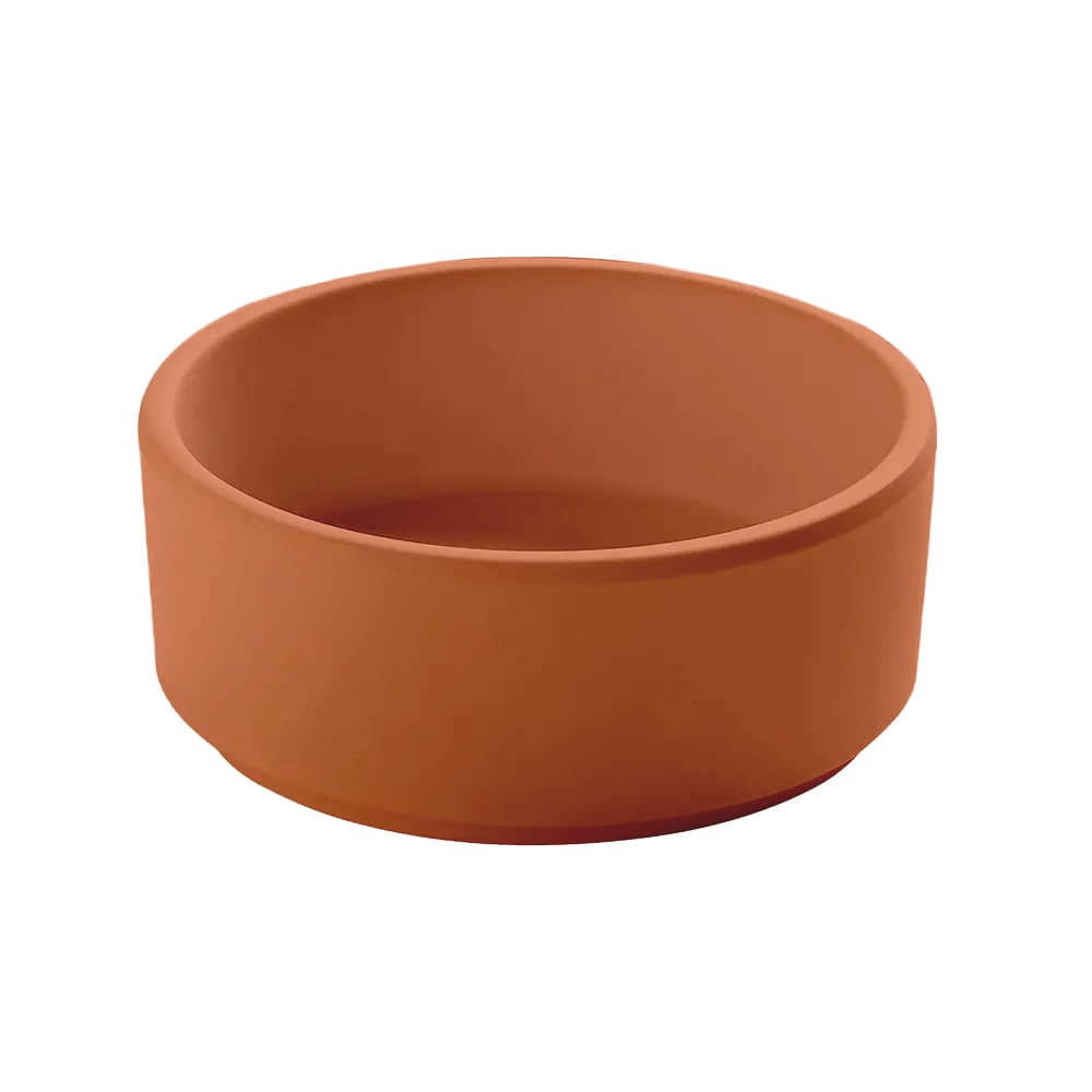 Cal-Mil 22027-109 6 oz Melamine Hudson Ramekin, Terra Cotta