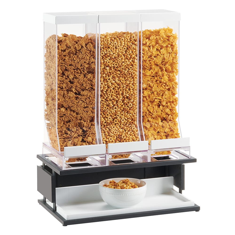Cal-Mil 22046-13 Countertop Cereal Dispenser, (3) 9 4/5 liter Hoppers