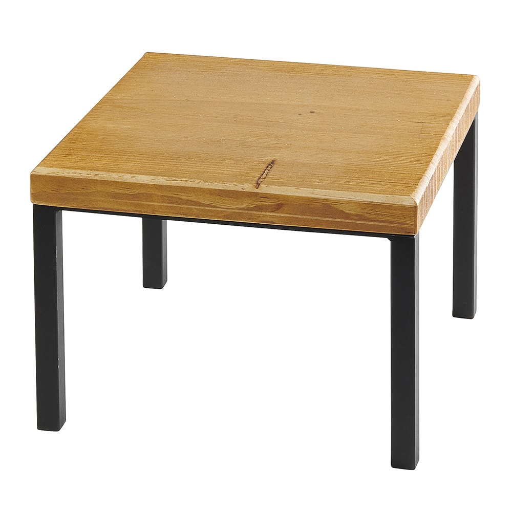 Cal-Mil 22065-9-99 12" Square Madera Riser - 9"H, Reclaimed Wood