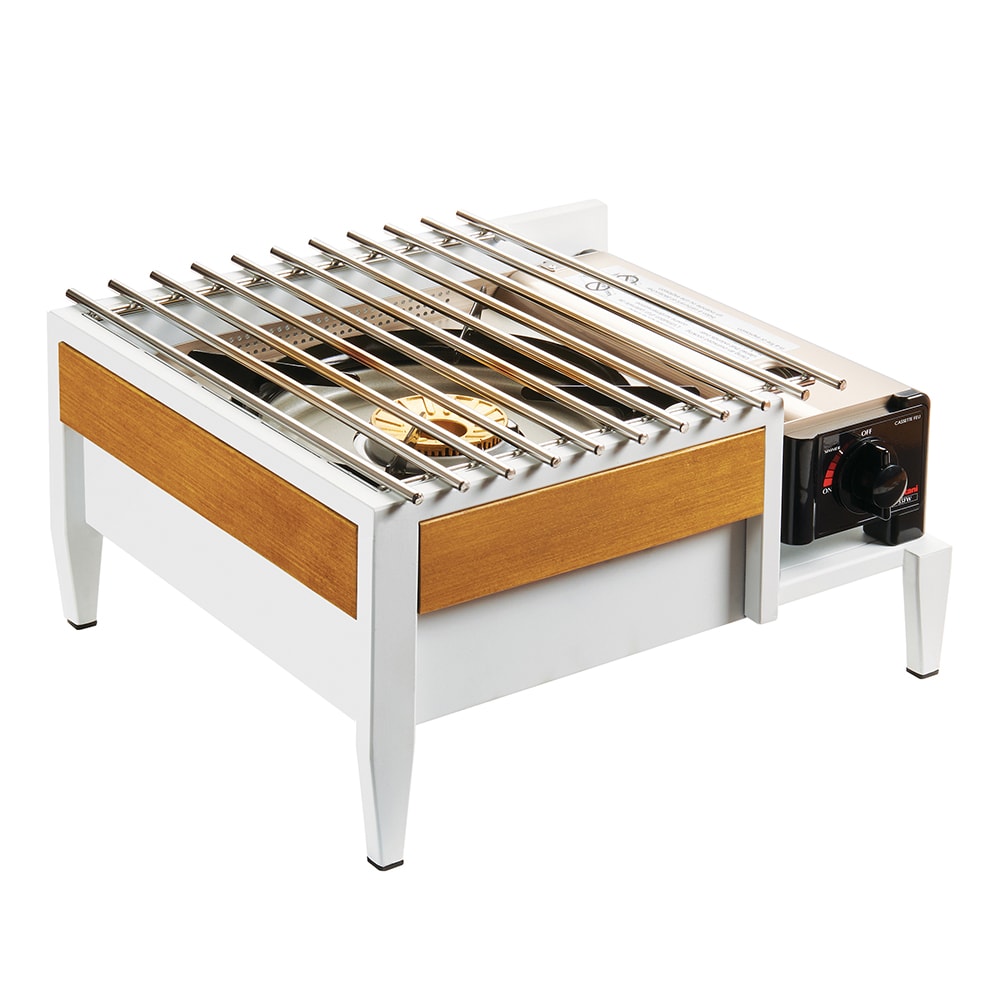 Cal-Mil 22115-15 Butane Stove Frame - 14"W x 12 1/4"D x 7 1/4"H, Metal, White