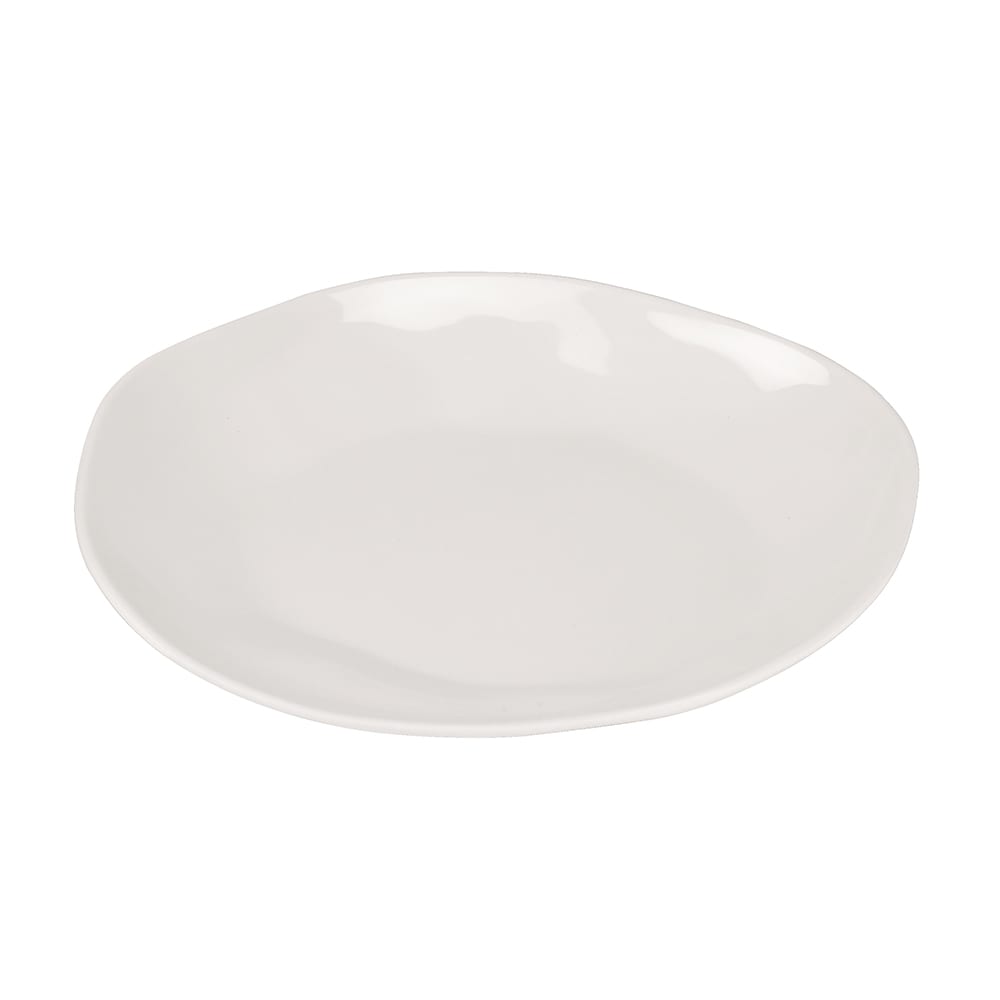 Cal-Mil 22304-10-103 10 1/4" Round Melamine Marin Plate, Ivory