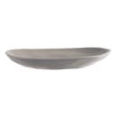 Cal-Mil 22304-7-102 6 1/2" Round Melamine Marin Plate, Ash Gray thumbnail 2