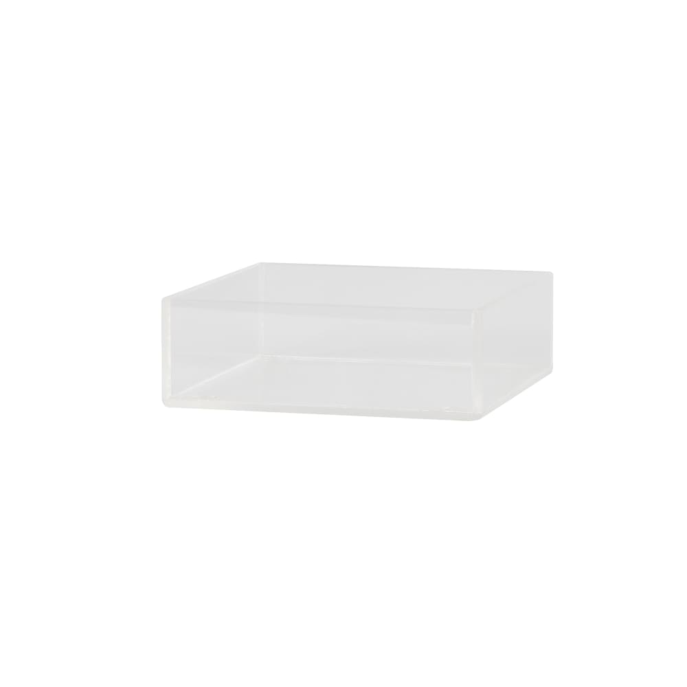 Cal-Mil 22313-2-12 6" Square Display Box - 2"H, Acrylic, Crystal Clear